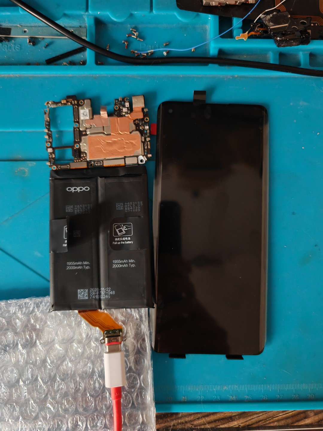 Tél brancher à son nouvel écran